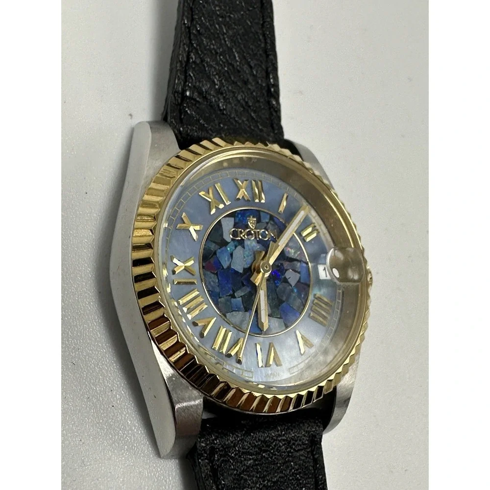 Croton CN207190 Opal Ladies Watch New Battery 30MM 7
